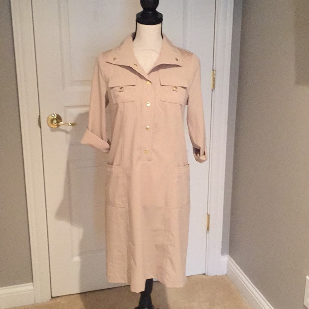 Chico Zenergy Safari Dress 0 NWT